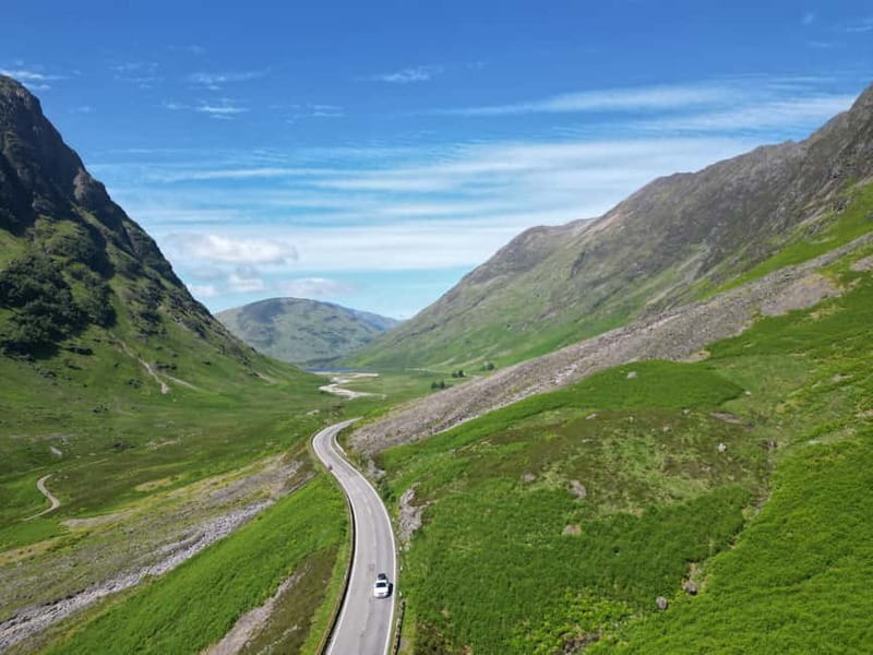 From Edinburgh: Glenfinnan Viaduct, Glencoe & Highlands Tour - The 7 AM start and the road north