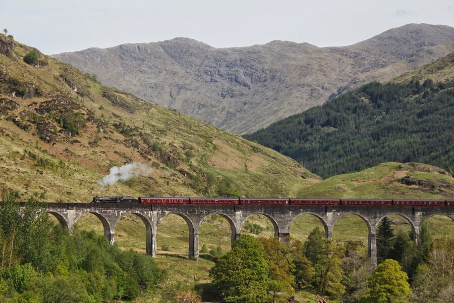 From Edinburgh: Hogwarts Express and Scottish Highlands Tour - Rannoch Moor and the long ride home