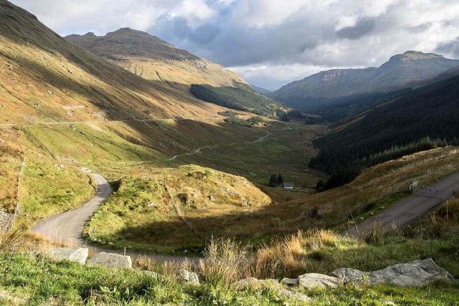 From Edinburgh: West Highland Lochs and Castles Day Trip - Glen Ogle and Loch Lubnaig on the return route