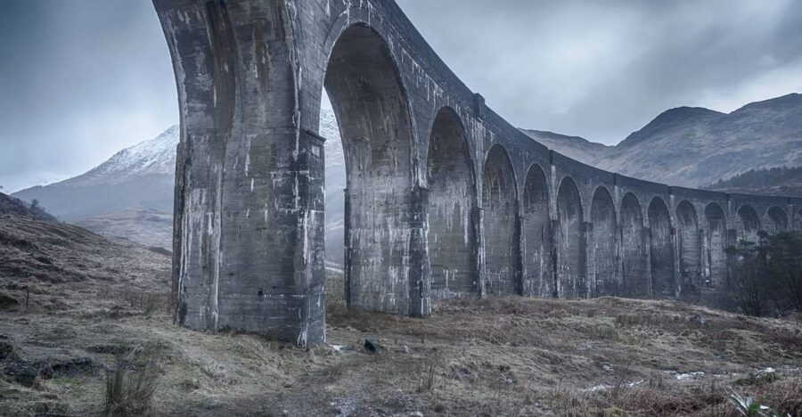 From Glasgow: Glenfinnan, Fort William, and Glencoe Day Trip - The road north through Tyndrum