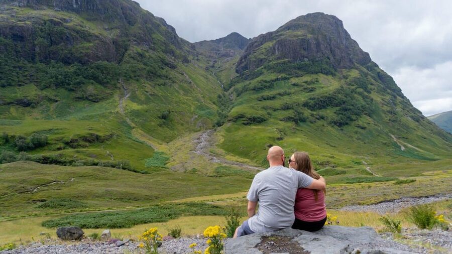 From Glasgow: Jacobite Steam Train & The Highlands Tour - Along the Appin coast and past Kilchurn Castle