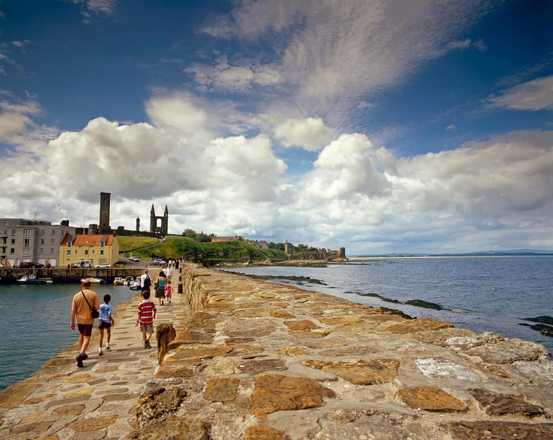 From Glasgow: The Kelpies, St Andrews and Fife Adventure - Cathedral Ruins and St Andrews Castle