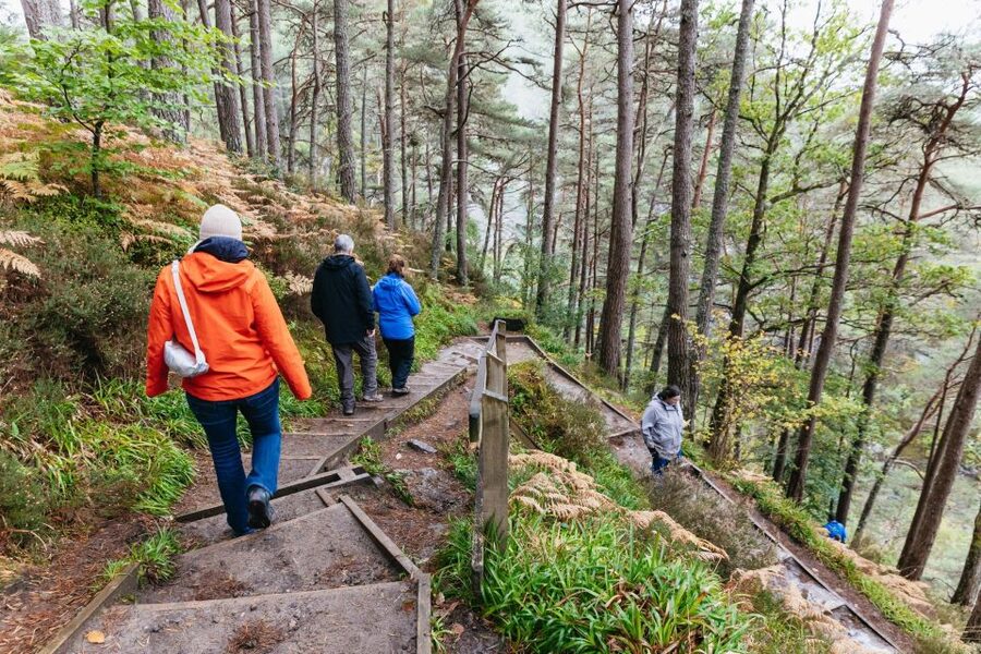 From Inverness: Loch Ness Guided Day Trip - Foyers and the walk to the waterfall