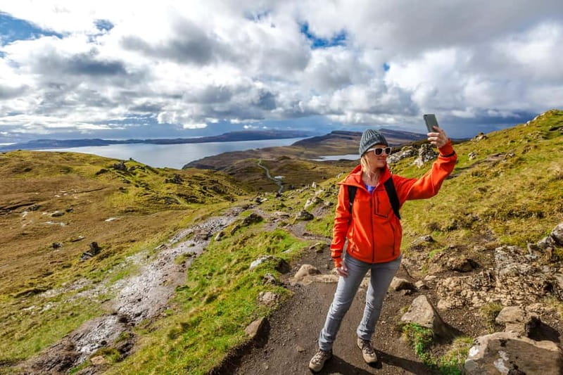From Inverness: Skye Explorer Full-Day Tour with 3 Hikes - Portree: lunch, harbor views, and 45 minutes