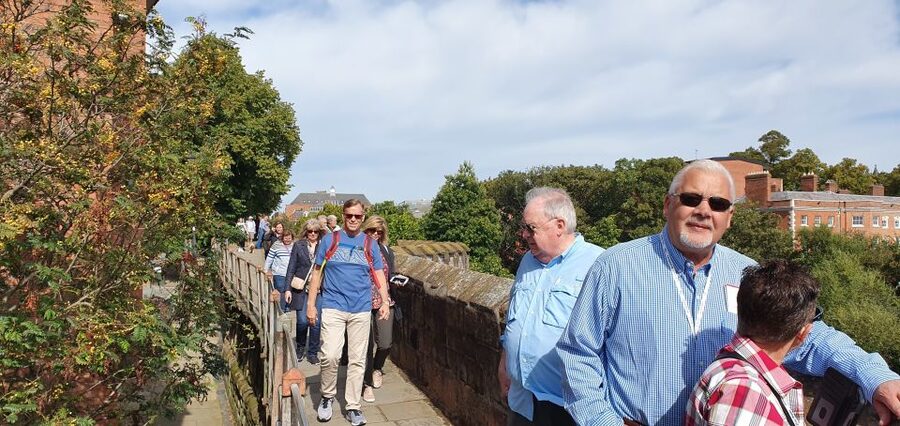 From Liverpool: Chester Sightseeing Half-Day Shore Excursion - Walking the two-mile defensive wall