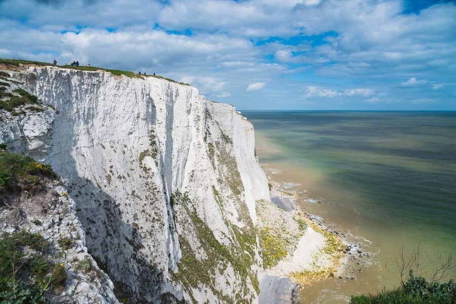 From London: Canterbury & White Cliffs of Dover Tour - The White Cliffs of Dover on foot