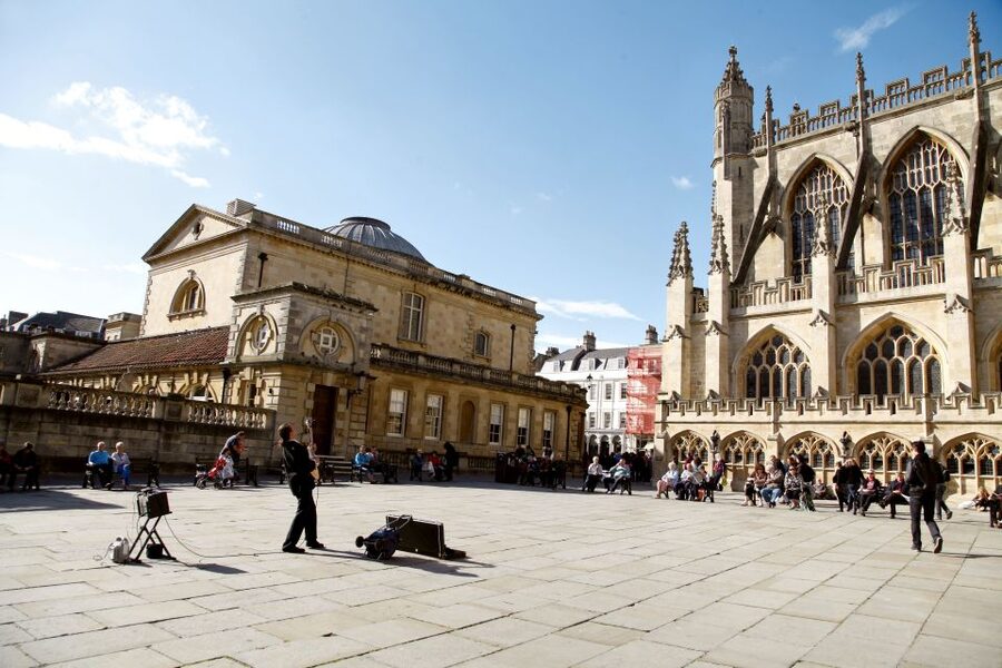 From London: Private Stonehenge Sunrise Viewing & Bath - Inside the Roman Baths Museum