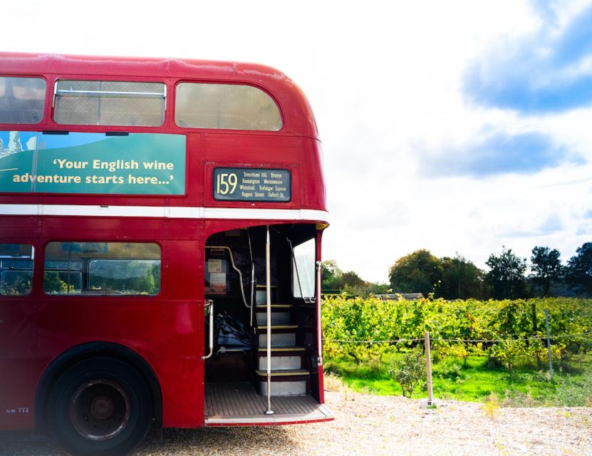 From London: Vintage Bus Wine Tour with Return Train Tickets - From London Bridge to Brighton by train