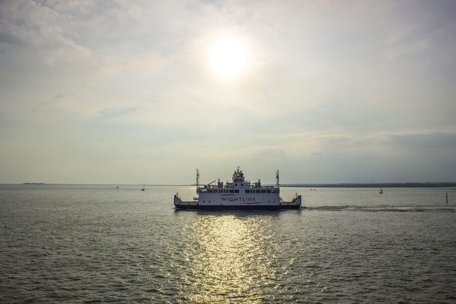 From Portsmouth: Isle of Wight Day Tour by Bus and Ferry - The road to Alum Bay and the Needles
