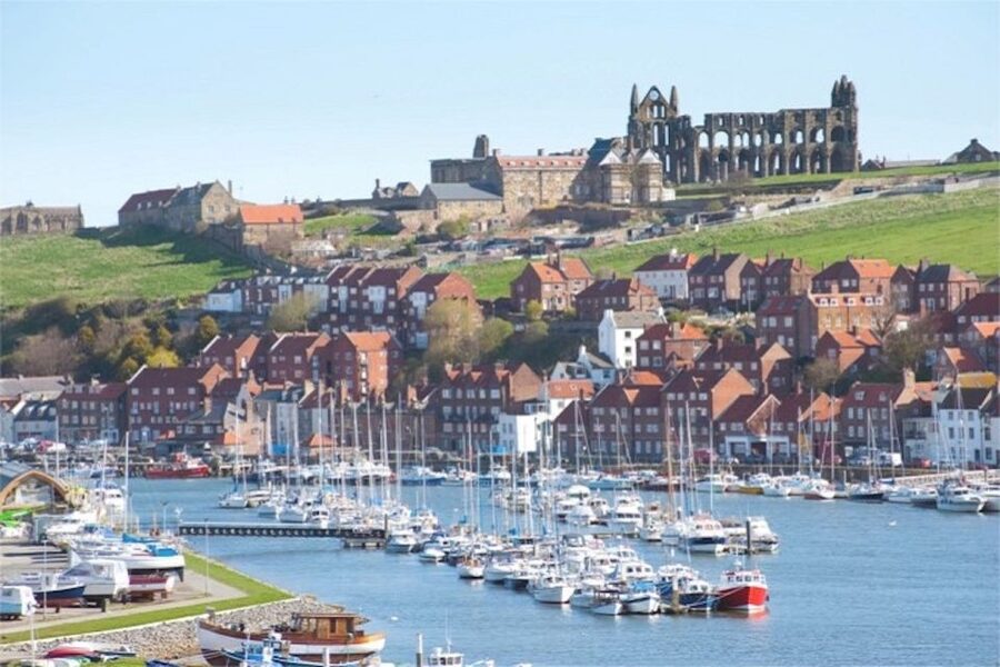 From York: Day Trip to Whitby and The North York Moors - Arriving in Whitby from the West Cliff