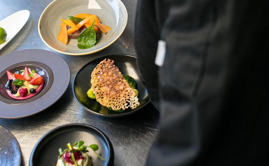 Gastronomic 6-course fine-dining dinner on Luxury London Bus - My verdict: book it for the setting