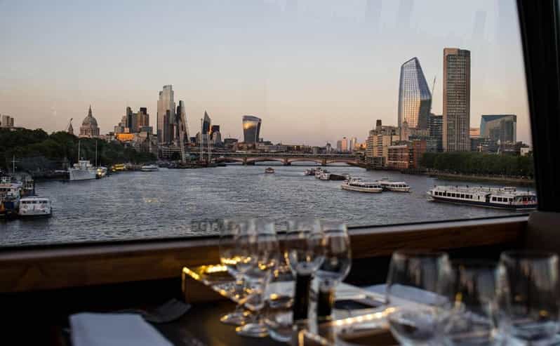 Gastronomic 6-course fine-dining dinner on Luxury London Bus - Starting near Embankment Underground station