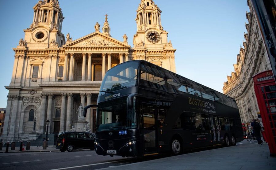 Gastronomic 6-course fine-dining dinner on Luxury London Bus - Dress, comfort, and the feel of the evening