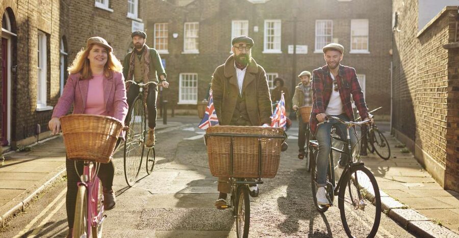 Gin Safari: Boozy London History on Two Wheels - Shad Thames and old industrial London