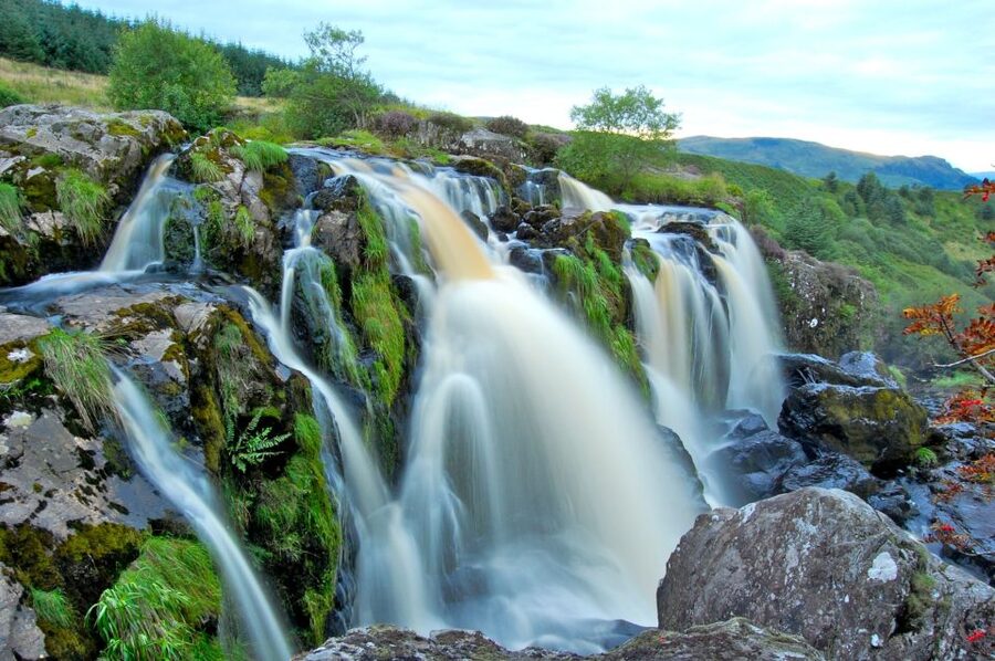 Glasgow: Loup of Fintry Waterfall Guided Tour - The countryside before the waterfall