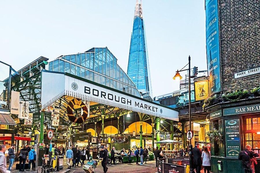 Great London Food Tour: South Bank, 3 Markets & Brick Lane - Leadenhall Market shows another side of the City