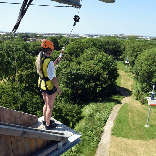 Gripped London: Zip Line, High Ropes & Freefall Adventure - High Ropes: balance, climbing, and steady nerves