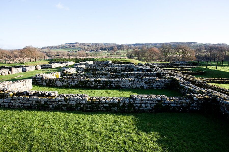 Hadrian's Wall: Chesters Roman Fort and Museum Entry Ticket - Walking Through the Cavalry Fort