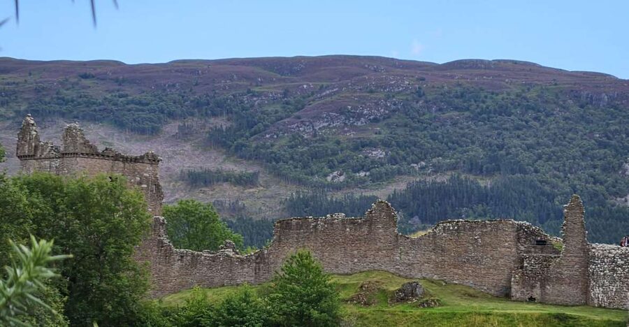 Invergordon Shore excursion, Culloden Battlefield, Loch Ness - Loch Ness, with scenery and a small dose of hope