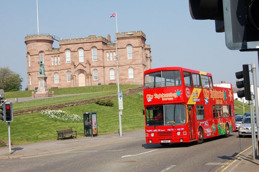 Inverness: City Sightseeing Hop-On Hop-Off Bus Tour - Stop 1 and Stop 2: Bus Station to Bridge Street
