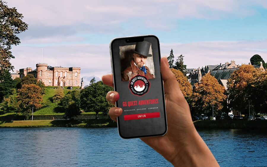Inverness: City Walking Tour & Exploration Game - A city tour with an escape-room twist