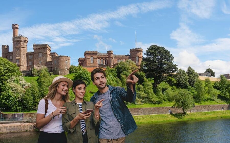 Inverness: City Walking Tour & Exploration Game - Crossing the River Ness and finding the route