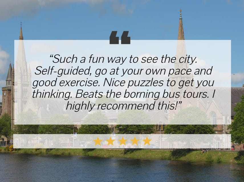 Inverness: City Walking Tour & Exploration Game - Loch Ness stories without a trip to the loch