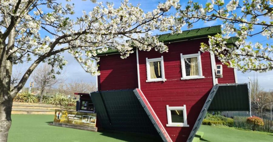 Lakeside: Upside Down House Entry Ticket - Checking in at the Lakeside ticket office