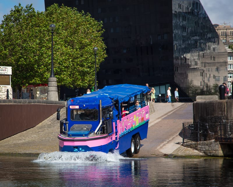 Liverpool: Amphibious Tour and Royal Albert Dock Splashdown - What you see during the one-hour route