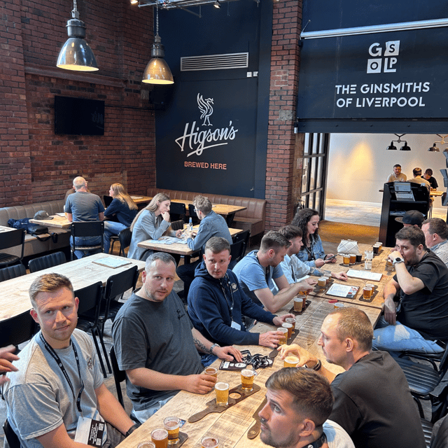 Liverpool: Brewery Bus Tour with 12 Beer and Pizza - Why a brewery bus is a smart way to see Liverpool
