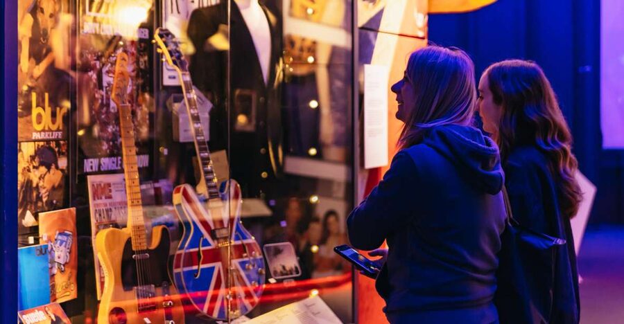 Liverpool: British Music Experience Ticket - Look closely at instruments, lyrics, and unusual objects