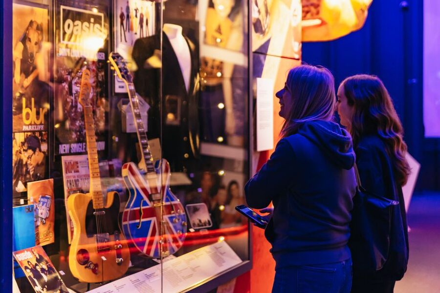 Liverpool: British Music Experience Ticket - Watch the screen presentations and stage features