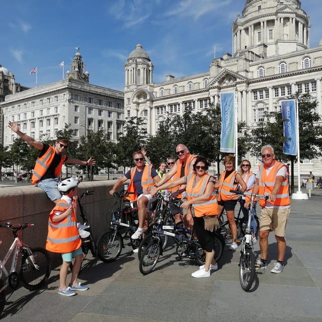Liverpool: City Centre Highlights Tour on eBikes - Liverpool Cathedral and the Chinatown ride