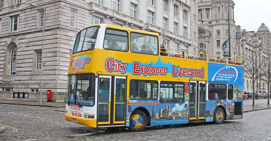 Liverpool City Explorer 24 hour hop-on hop-off Bus Tour - Albert Dock and the Mersey waterfront