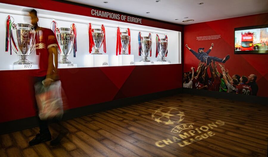Liverpool Football Club: Museum Ticket - The Trophy Collection delivers the biggest moment