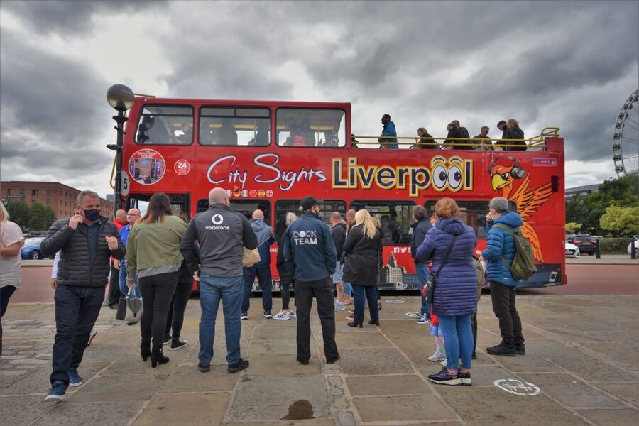 Liverpool: Open-Top Sightseeing Hop-On Hop-Off Bus Tour - The Adelphi and Liverpool’s two very different cathedrals