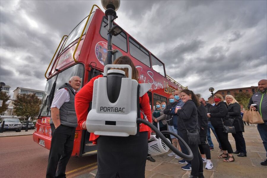 Liverpool: Open-Top Sightseeing Hop-On Hop-Off Bus Tour - The Philharmonic Dining Rooms and the free bubbly stop
