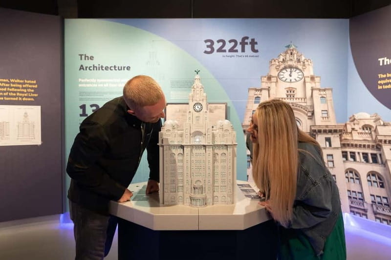 Liverpool: Royal Liver Building 360° Tower Tour - The top platform beneath the Liver Birds