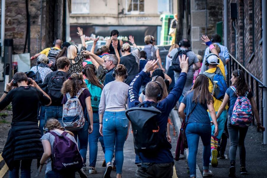 Liverpool: Silent Disco Adventure Tour - Getting ready at The Club House