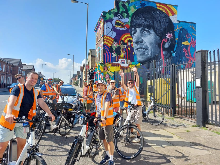 Liverpool: The Beatles Tour on Electric Pedal-Assist Ebikes - From A Case History to Ringo Starr’s home