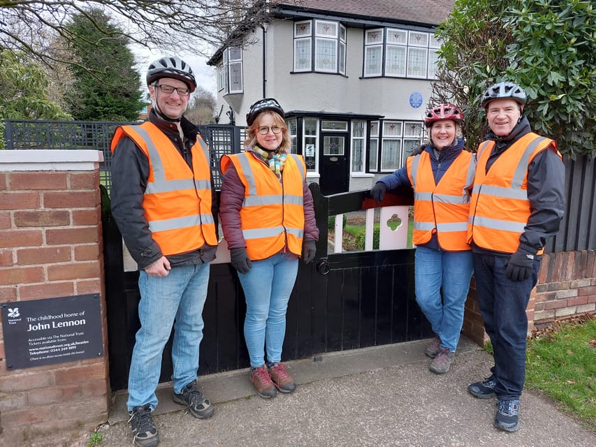 Liverpool: The Beatles Tour on Electric Pedal-Assist Ebikes - Woolton, Eleanor Rigby, and the churchyard story