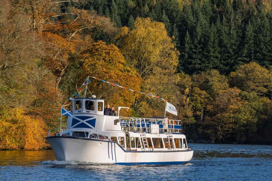 Loch Katrine – National Park Autumn/Winter Wonderland Cruise - Winter Views, Warm Seating, and Fresh Air