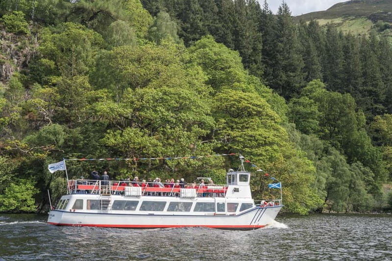 Loch Katrine – National Park Natural Wonders Scenic Cruise - The first minutes on Loch Katrine