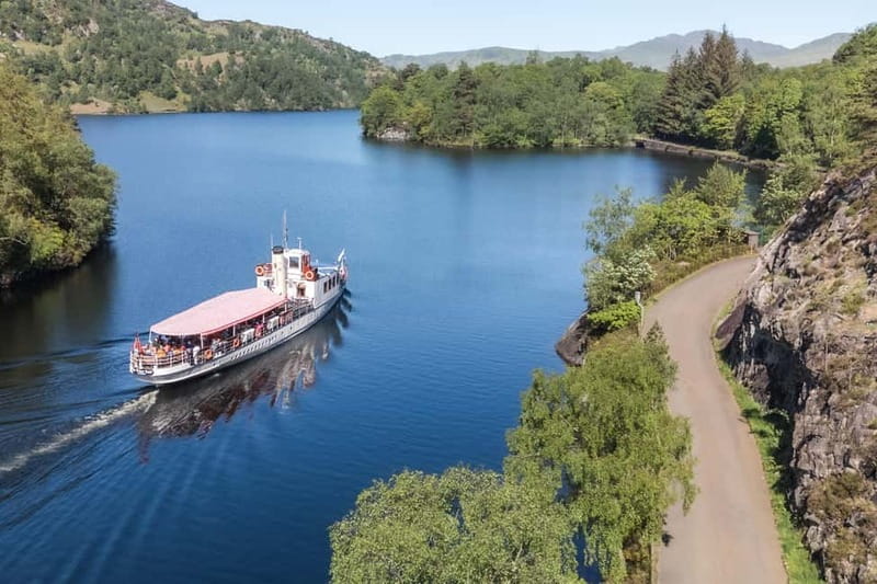 Loch Katrine – National Park Scenic Steamship Cruise - Sailing aboard the Sir Walter Scott