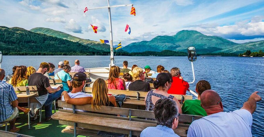 Loch Lomond: Scottish Highlands Sightseeing Cruise - Ben Lomond and the Highland boundary fault line