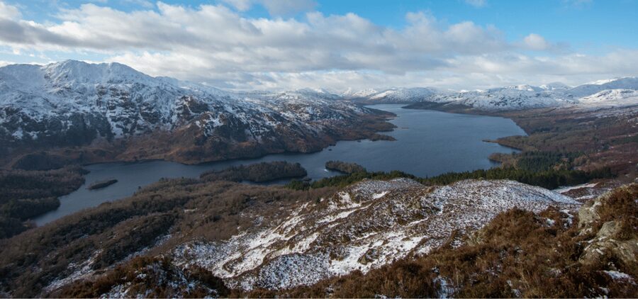 Loch Lomond & Trossachs National Park Drive Tour with an App - Glen Finglas and Bracklinn Falls