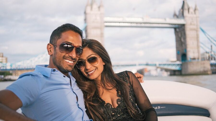 London: 2 hour private luxury yacht hire on the River Thames - Battersea Power Station and the western Thames