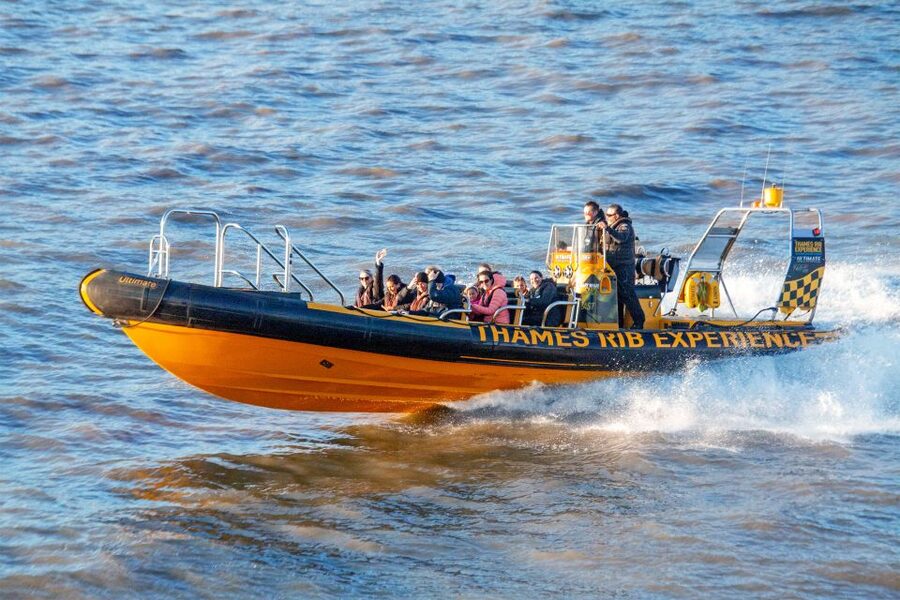 London: 20-Minute Tower RIB Blast from Tower Pier - The Thames from Tower Millennium Pier