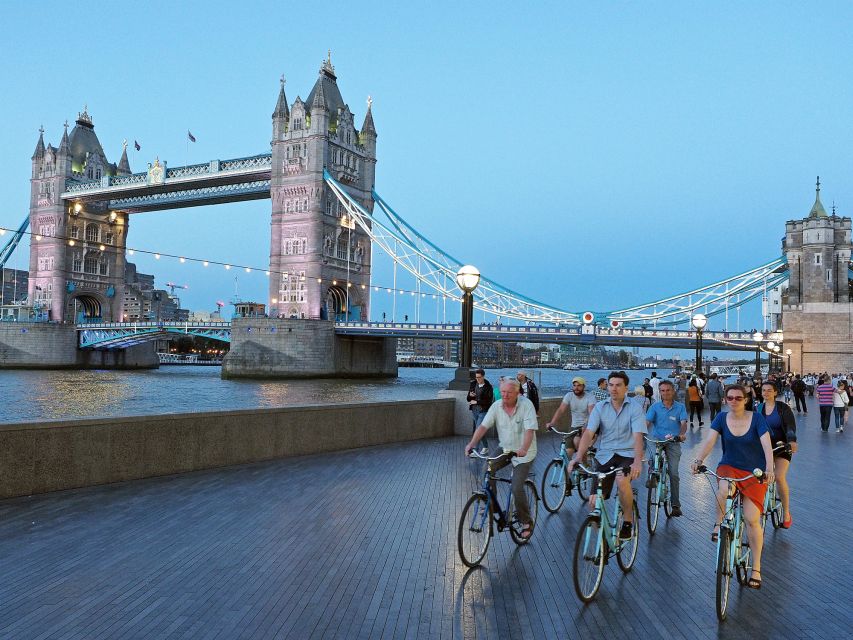 London: 3-Hour Sunset Bike Tour - Tower Bridge and St Katherine’s Dock