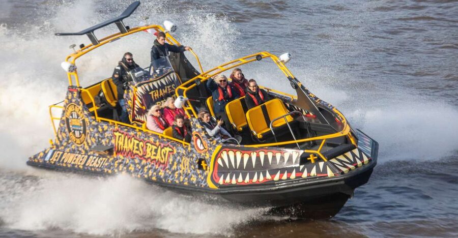 London: 40-Minute Thames Beast Jetboat Tour - Starting at Tower Millennium Pier